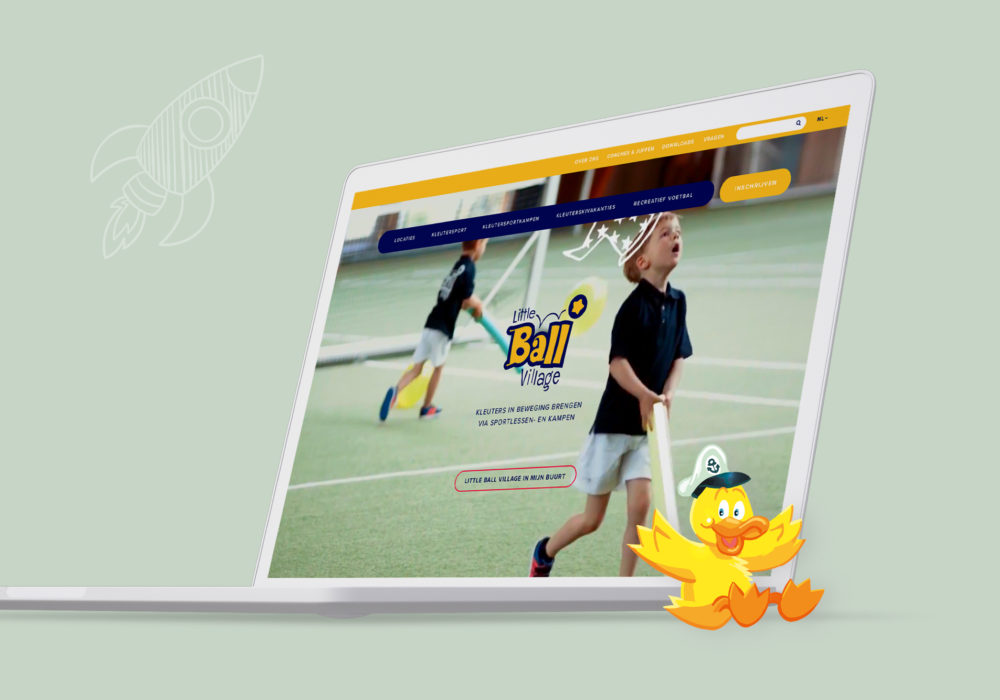 Little Ball Village: Registratiewebsite met KampAdmin ERP-koppeling