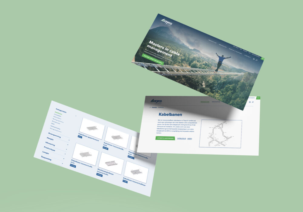 Website optimalisatie via Navision ERP integratie voor Trayco