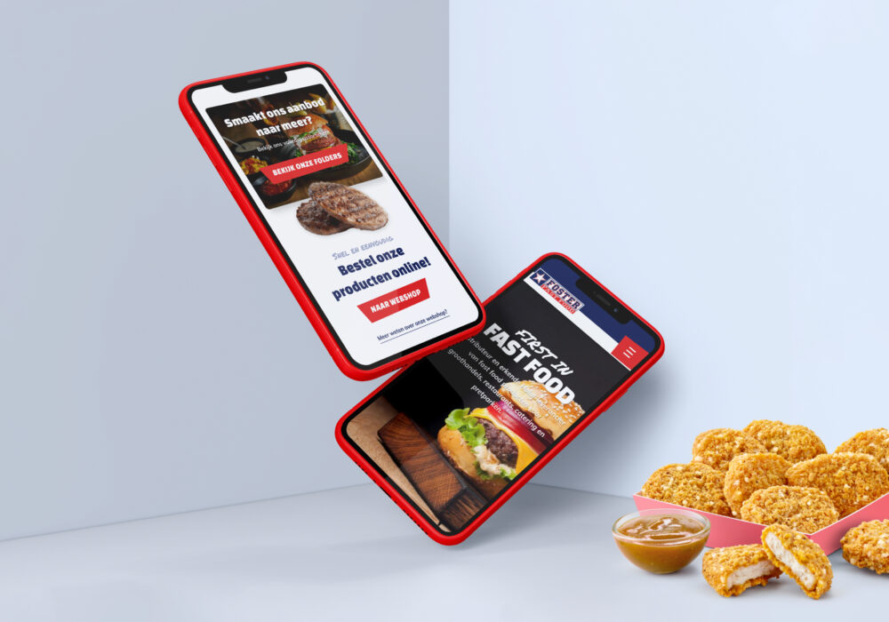 Foster Fast Food: Smaakvol bestelplatform met ERP-gekoppeling