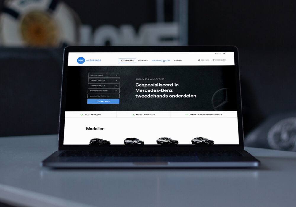 Autoparts Van De Velde: Onderdelen zoeken & reserveren in enkele kliks