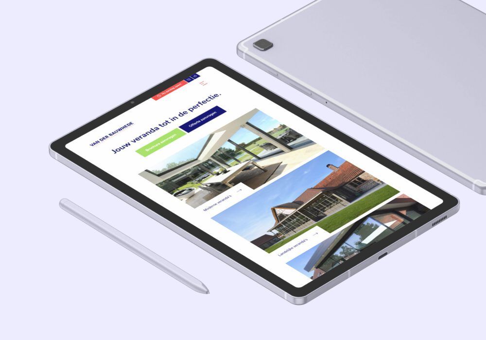 Van Der Bauwhede: Leadgenererende website met doordacht marketingplan