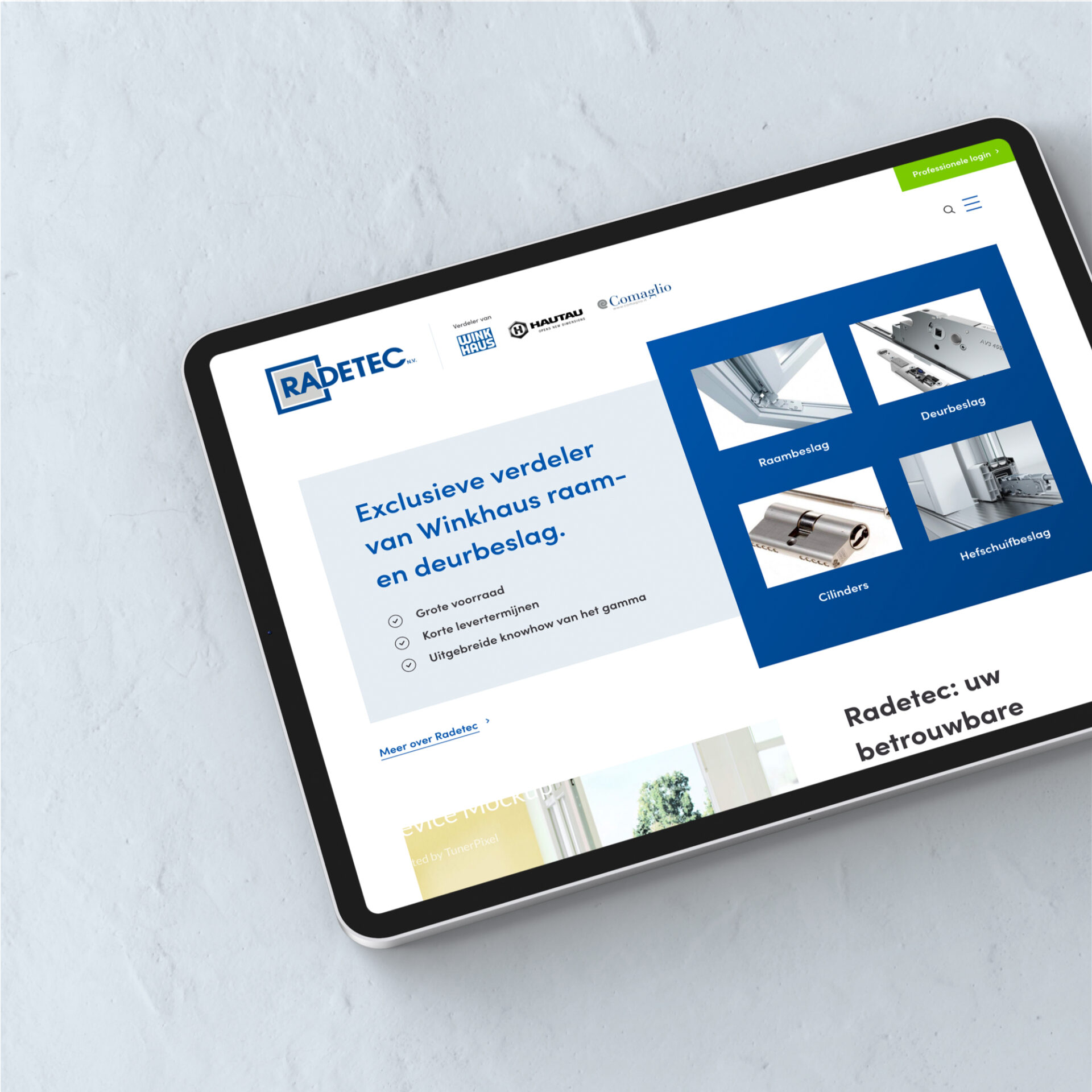 Dasmedia website ontwikkelen radetec headerbeeld
