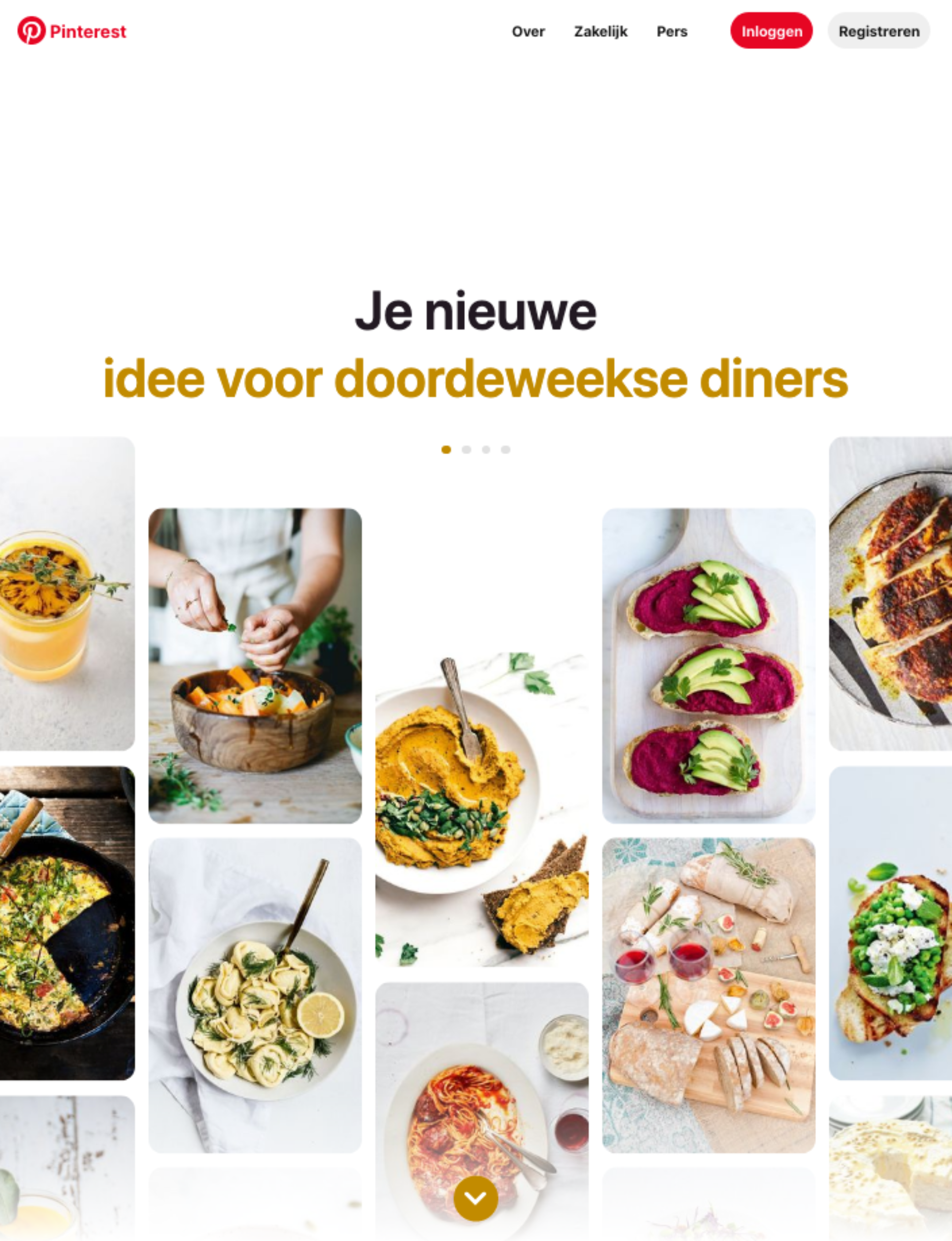 Pinterest inloggen of registreren