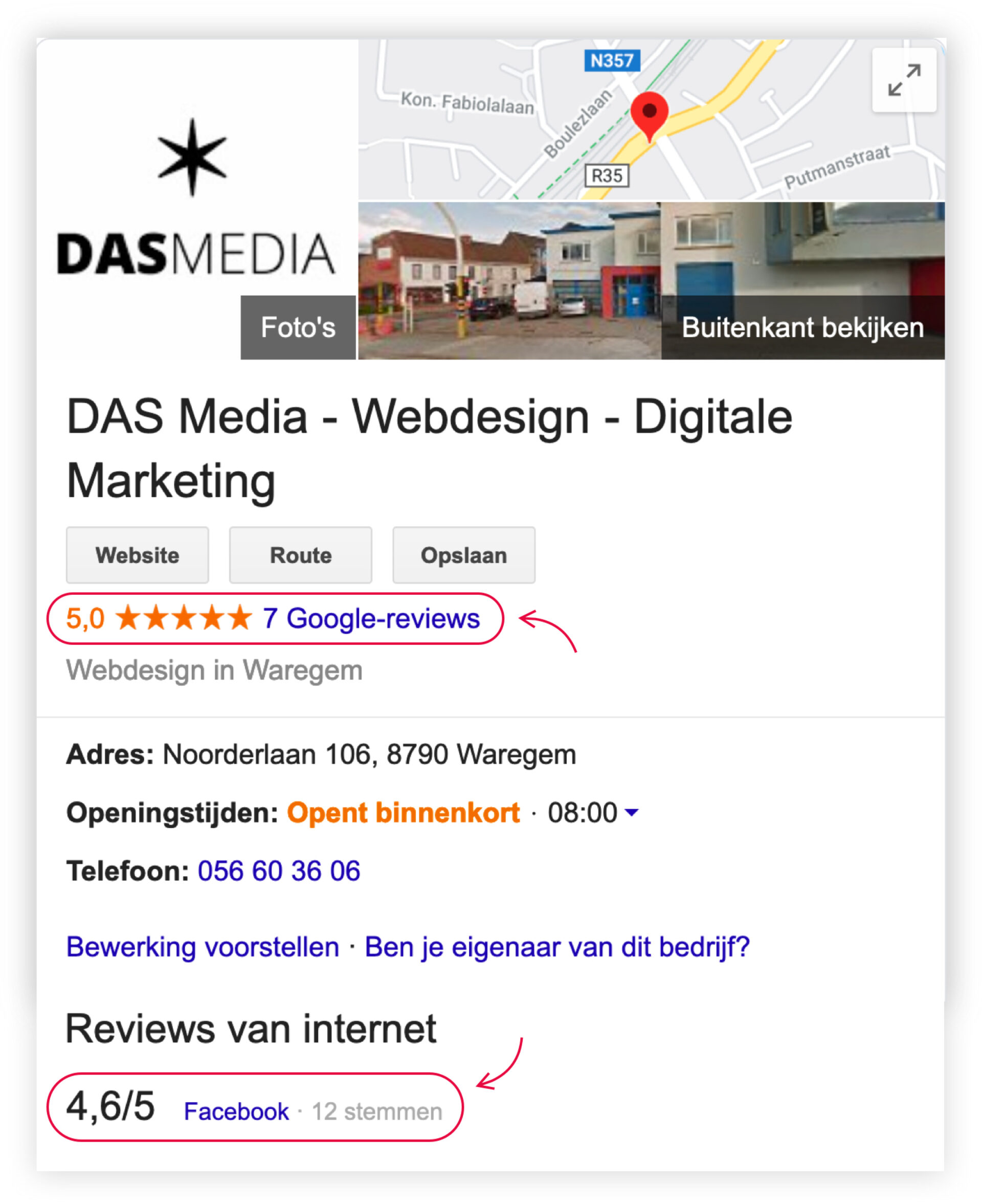 Dasmedia tips Google Mijnbedrijf 4
