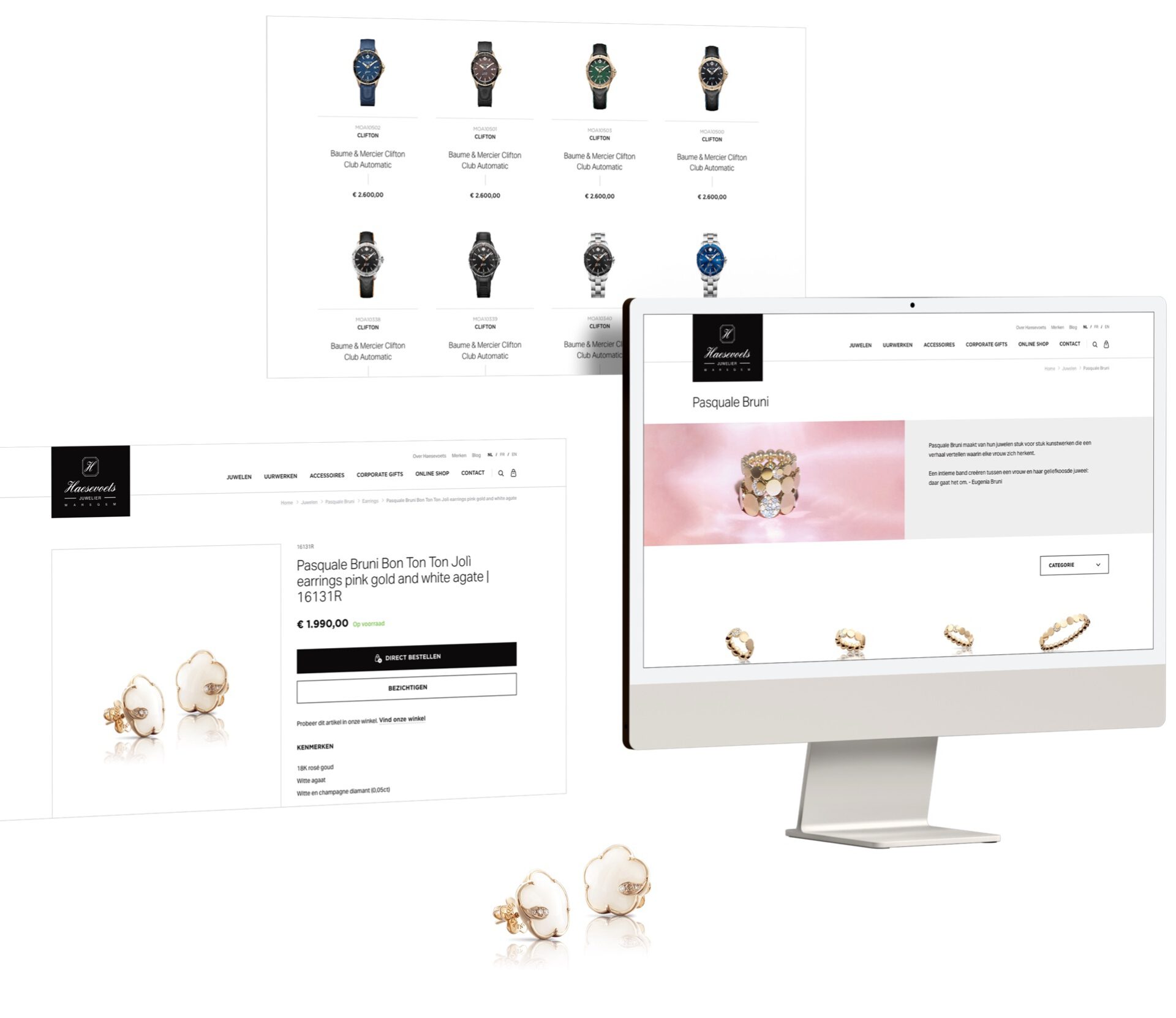 Dasmedia webshop ontwikkelen juwelierhaesevoets