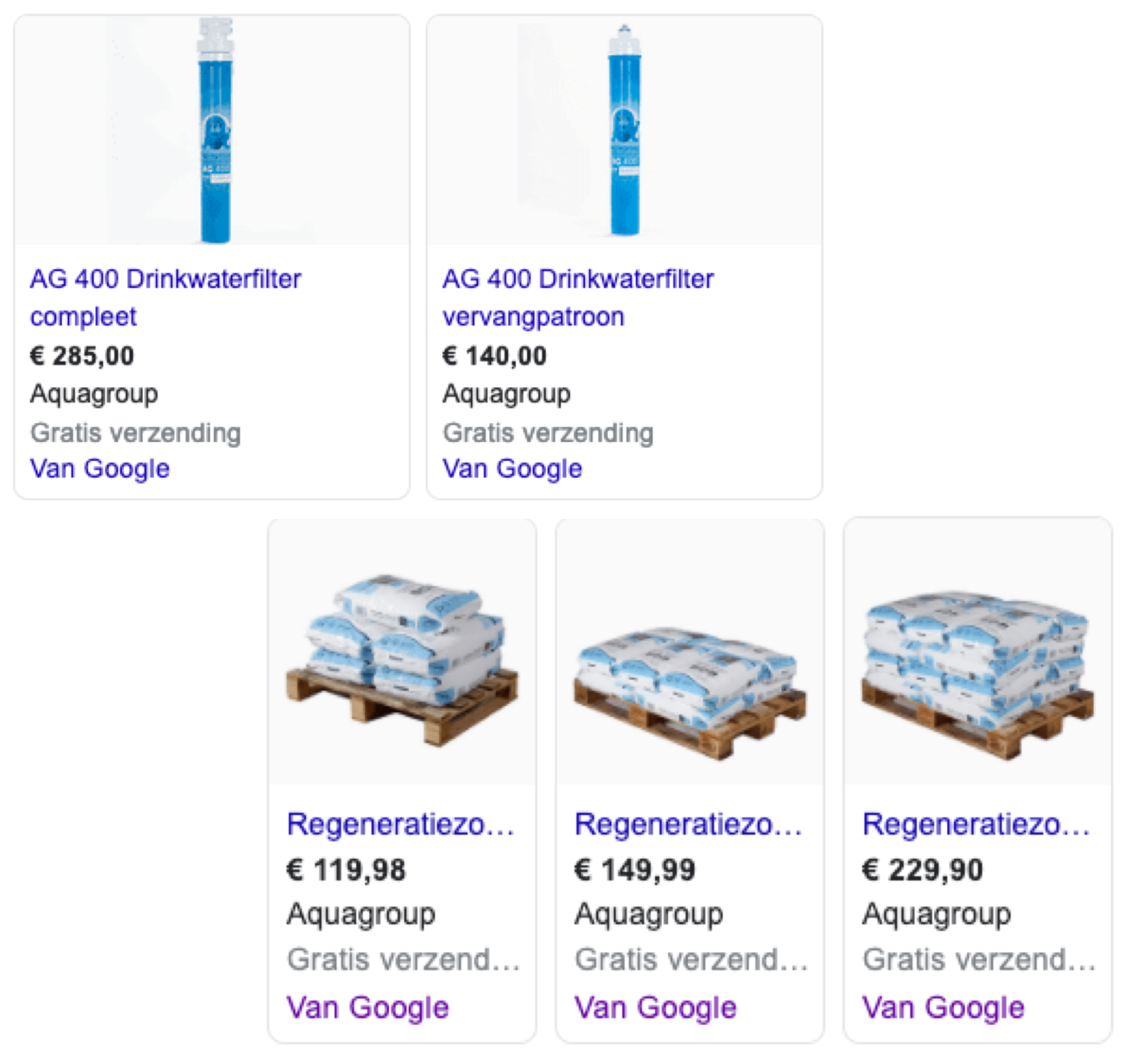 Dasmedia website ontwikkelen aquagroup googleads